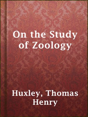 dissertation on zoology